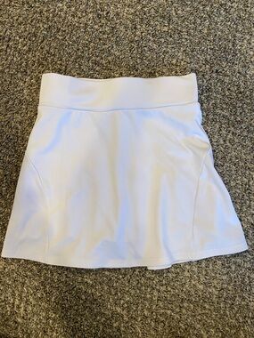 Women’s White Active Skort - Classic Athletic Style